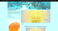 Desktop Screenshot of enseignementatlante.com