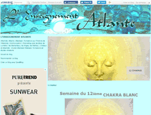 Tablet Screenshot of enseignementatlante.com